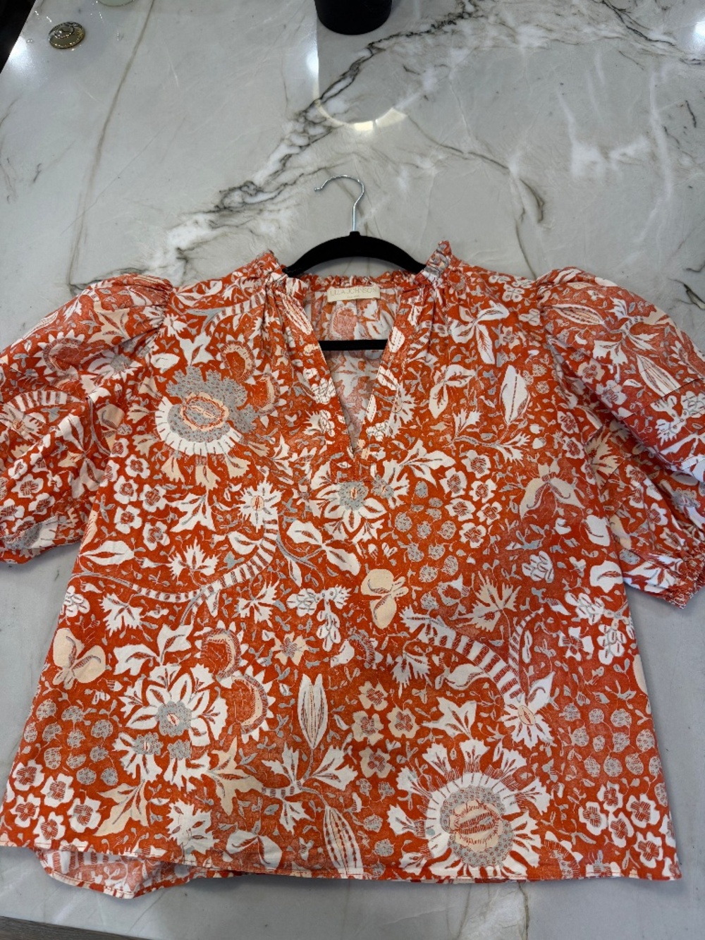 ULLA JOHNSON Cotton Top Size 6